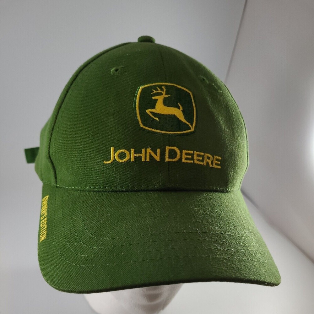 John Deere Licensed Green Owners Edition Cap / Hat Adjustable Baseball Cotton